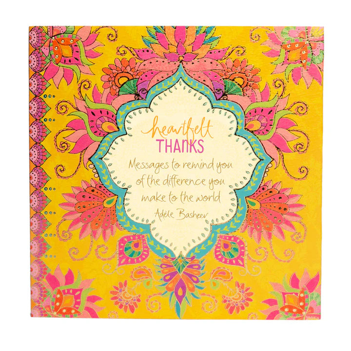 Intrinsic Heartfelt Thanks Quote Book