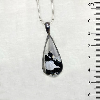 Teardrop Dendritic Quartz Pendant