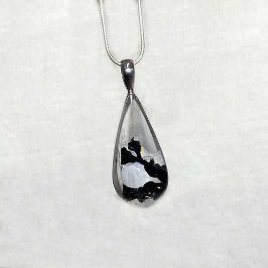 Teardrop Dendritic Quartz Pendant