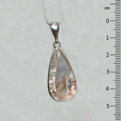 Teardrop Manifestation Quartz Pendant