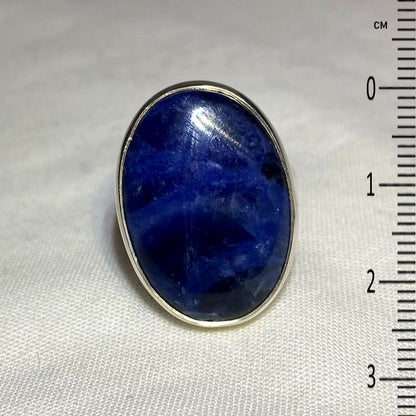 Oval Sodalite Ring- Size 6