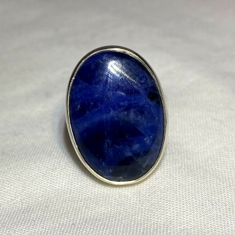 Oval Sodalite Ring- Size 6