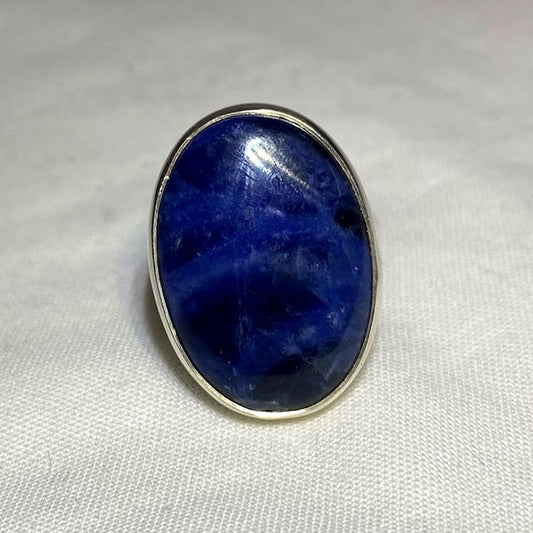 Oval Sodalite Ring- Size 6