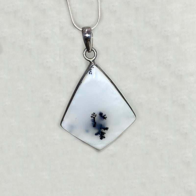 Dendritic Opal Pendant