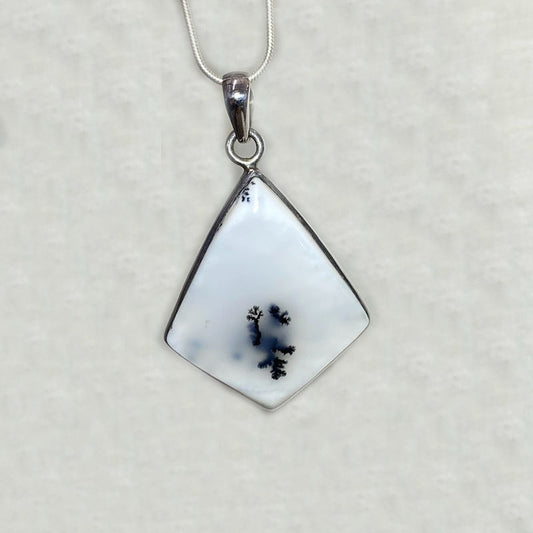 Dendritic Opal Pendant