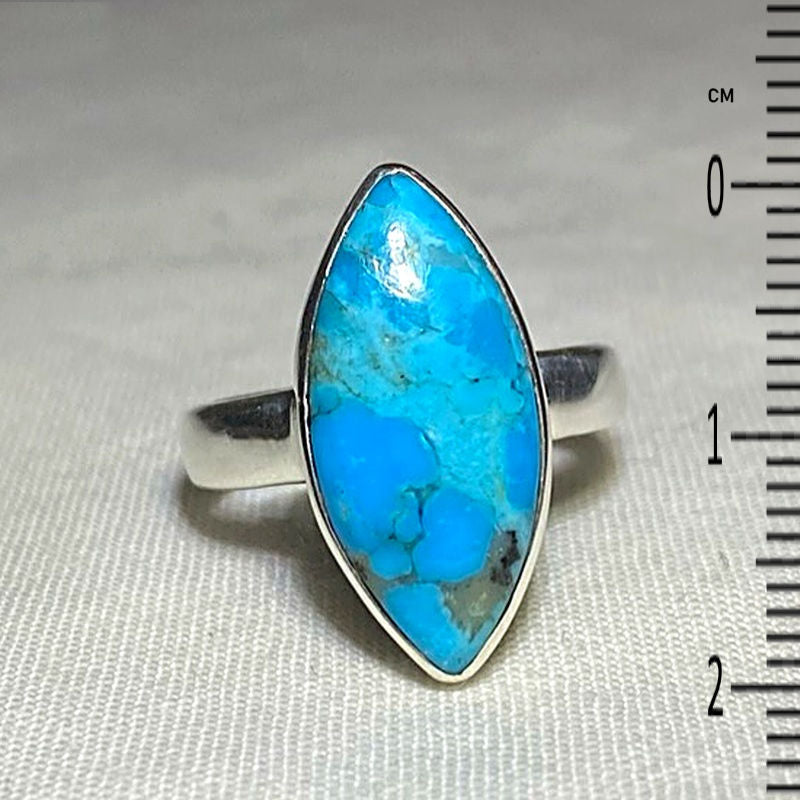 Marquese Turquoise Ring- Size 7