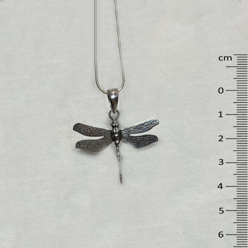 Sterling Silver Dragonfly Pendant