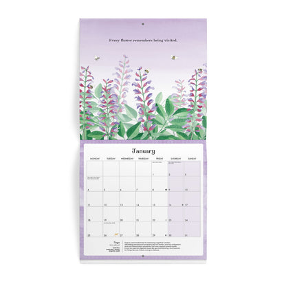 2027 Affirmations Nature Wall Calendar