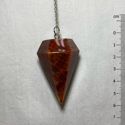 Fire Agate Pendulum