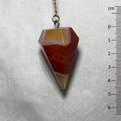 Banded Carnelian Pendulum