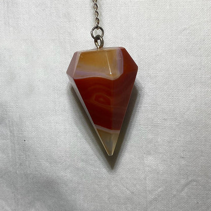 Banded Carnelian Pendulum