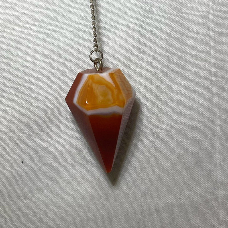 Banded Carnelian Pendulum