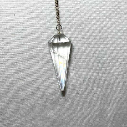 Clear Quartz Pendulum