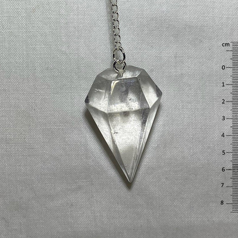 Clear Quartz Pendulum