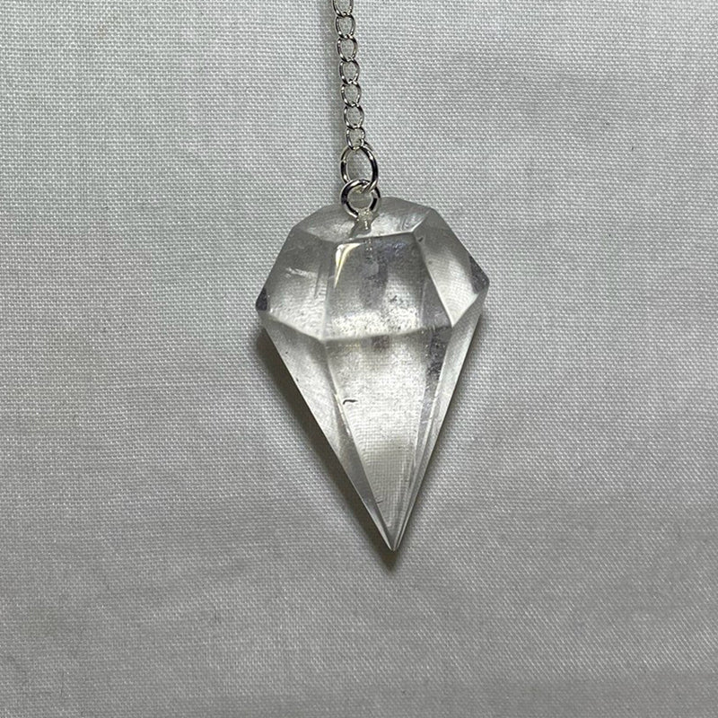 Clear Quartz Pendulum