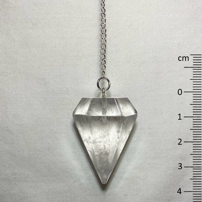 Clear Quartz Pendulum