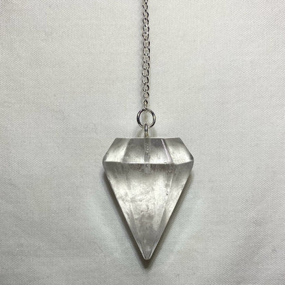 Clear Quartz Pendulum