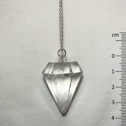 Clear Quartz Pendulum