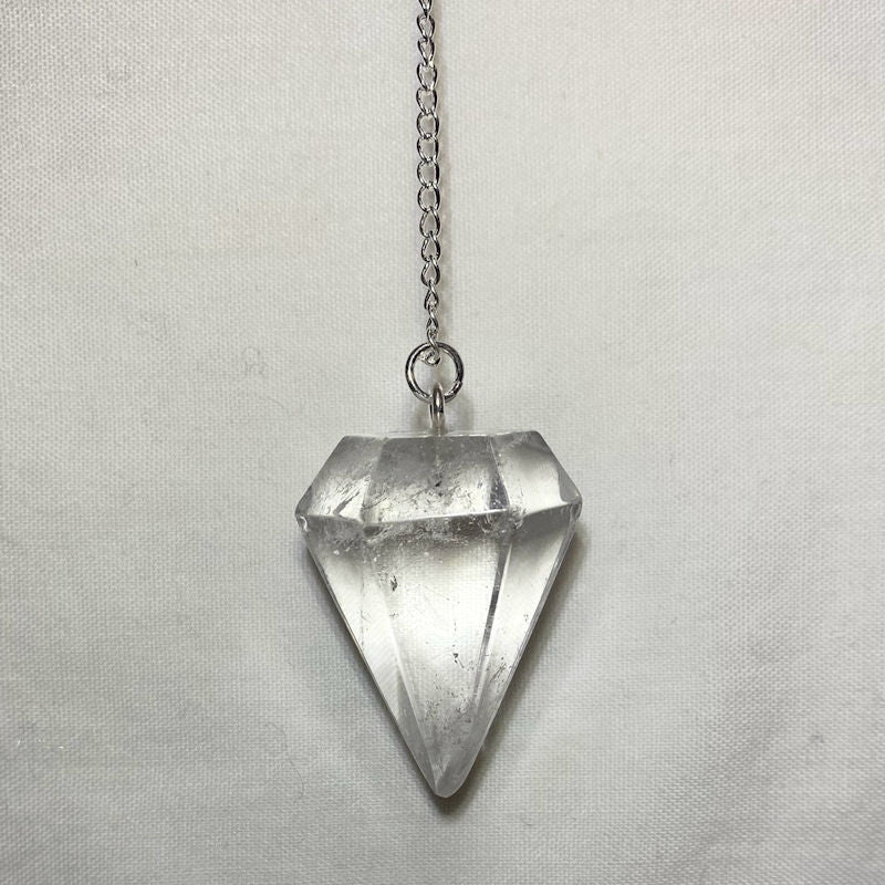 Clear Quartz Pendulum