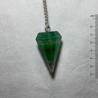 Rainbow Fluorite Pendulum