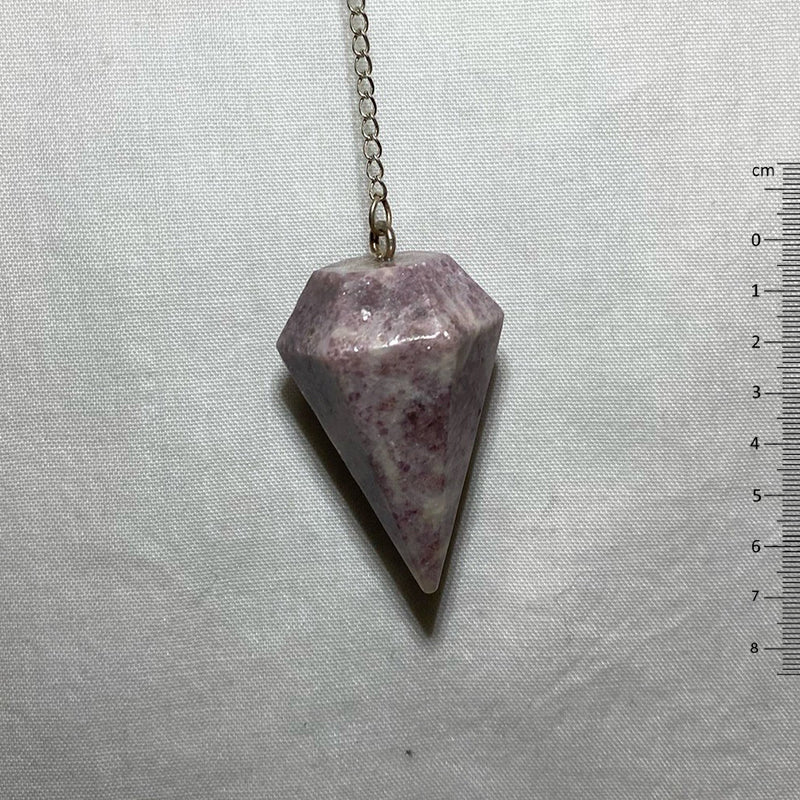 Lepidolite Pendulum