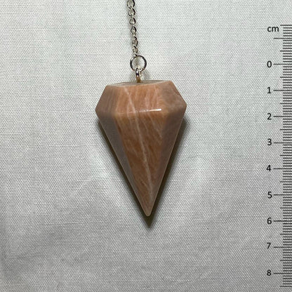 Peach Moonstone Pendulum