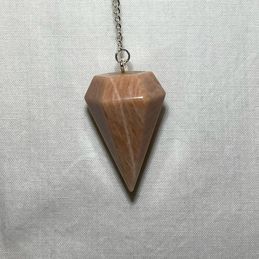 Peach Moonstone Pendulum