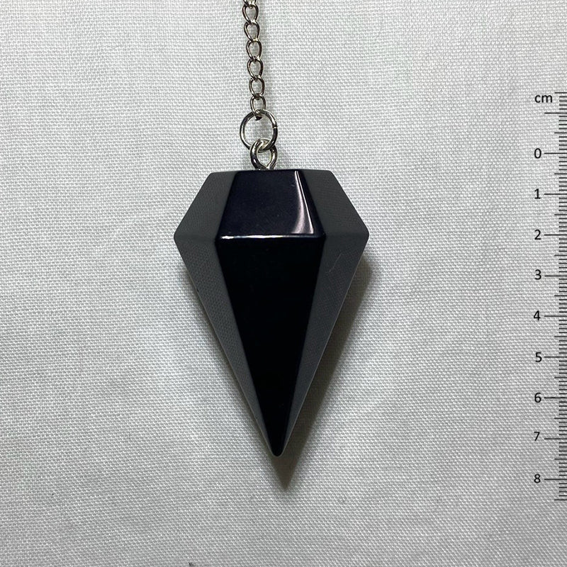 Black Obsidian Pendulum