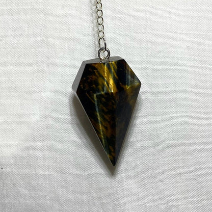 Tigers Eye Pendulum