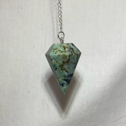 African Turquoise Pendulum