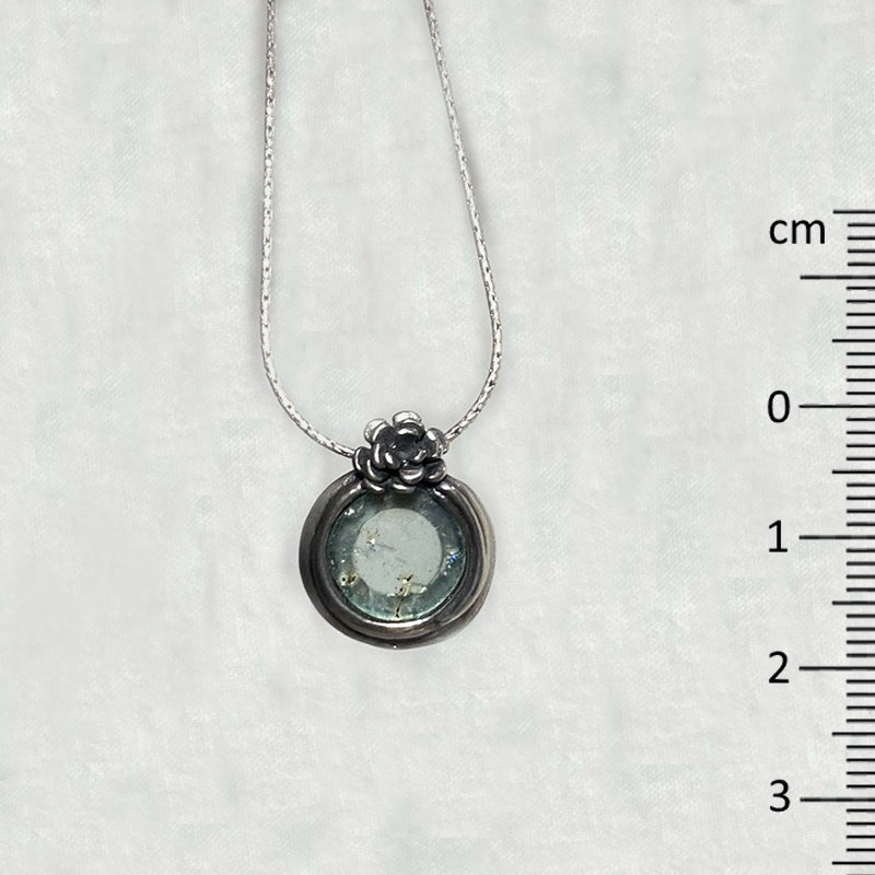 Round Ancient Roman Glass Necklace