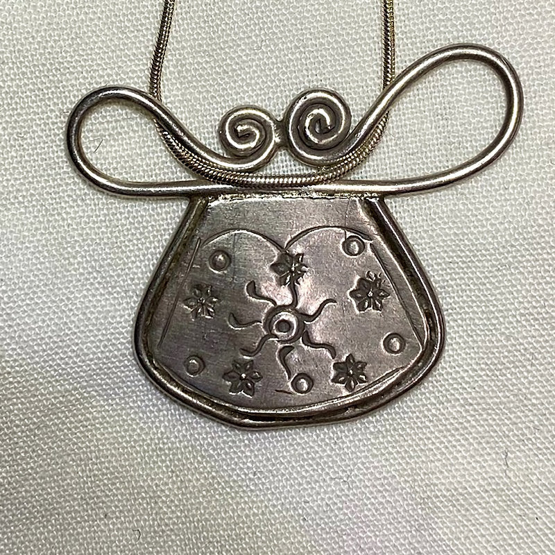 Hilltribe Silver Spirit Lock Pendant