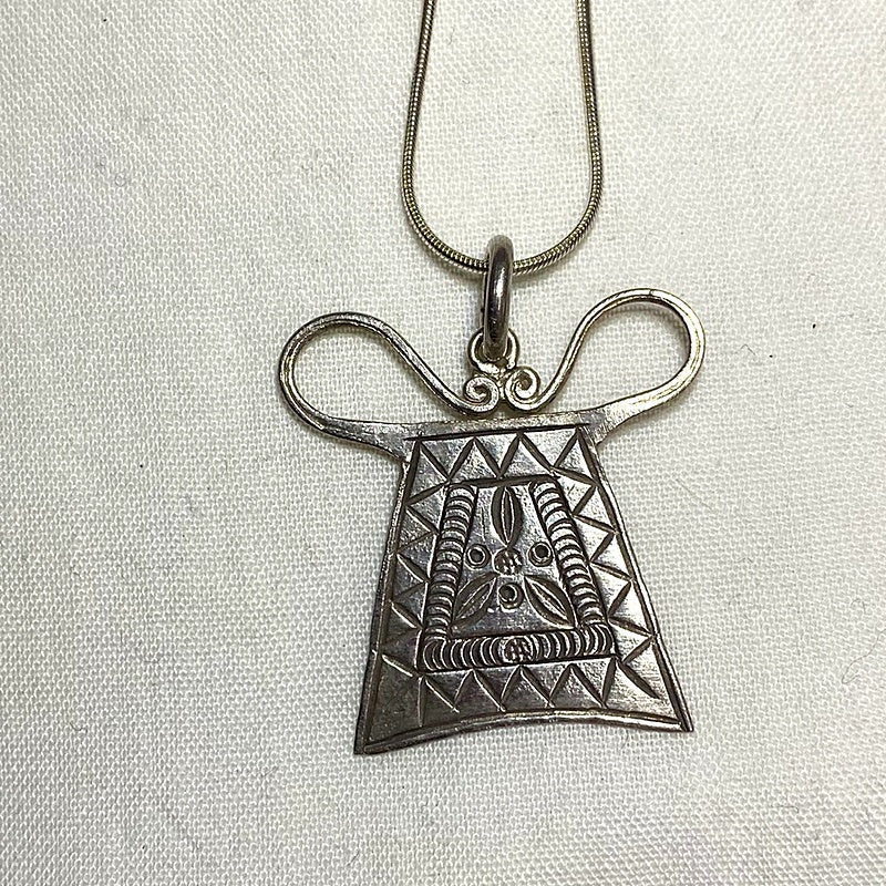 Hilltribe Silver Spirit Lock Pendant