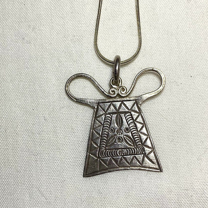 Hilltribe Silver Spirit Lock Pendant