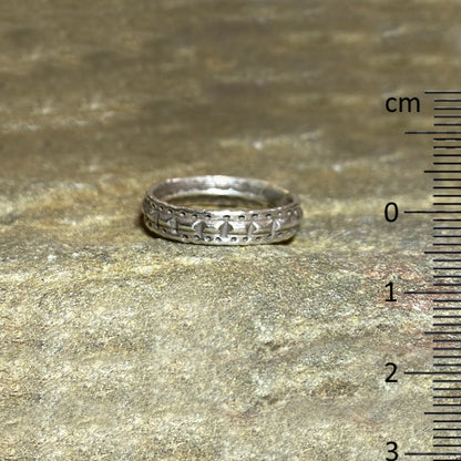Hilltribe Silver Ring- Size 6.5