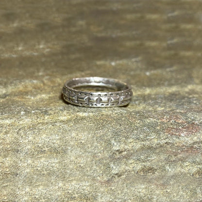 Hilltribe Silver Ring- Size 6.5
