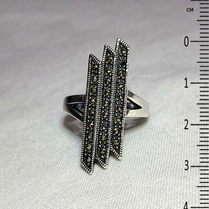 Marcasite Ring- Size 8.5
