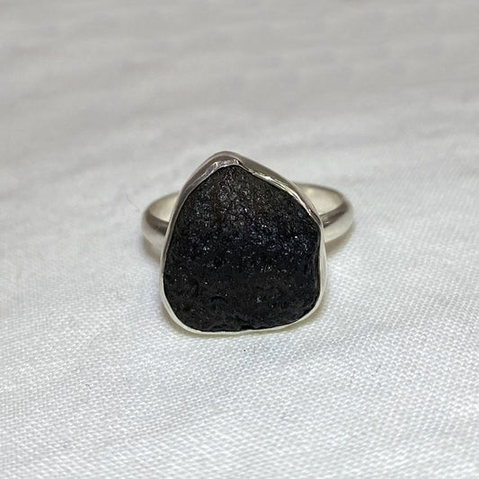 Agni Manitite (Pearl of Fire) Ring- Size 8.5