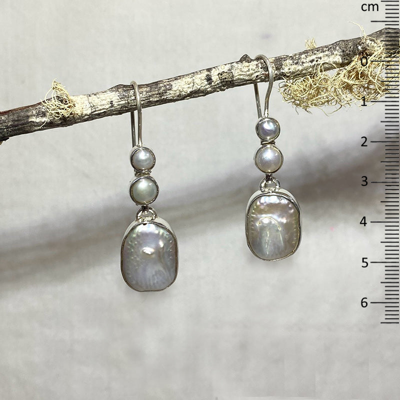 Baroque & Freshwater Pearl Earrings