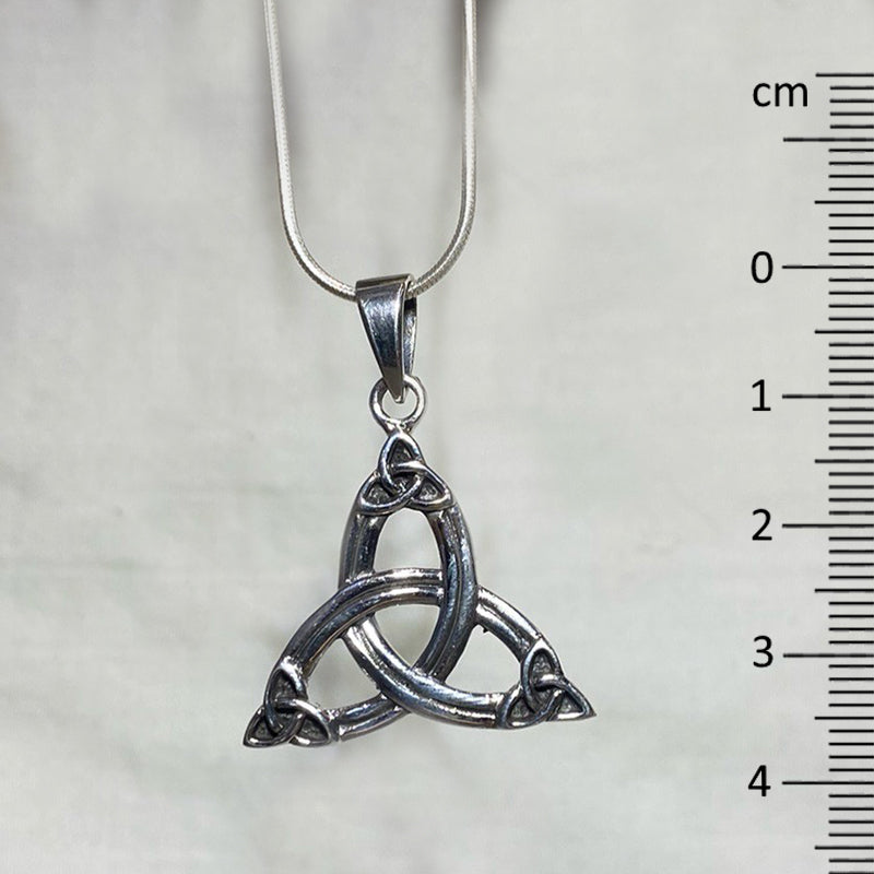 Sterling Silver Triquetra Pendant