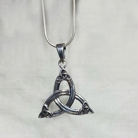 Sterling Silver Triquetra Pendant