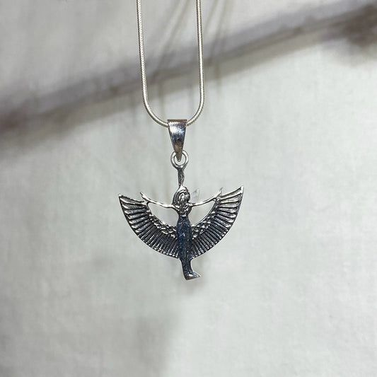 Sterling Silver Goddess Of Isis Pendant