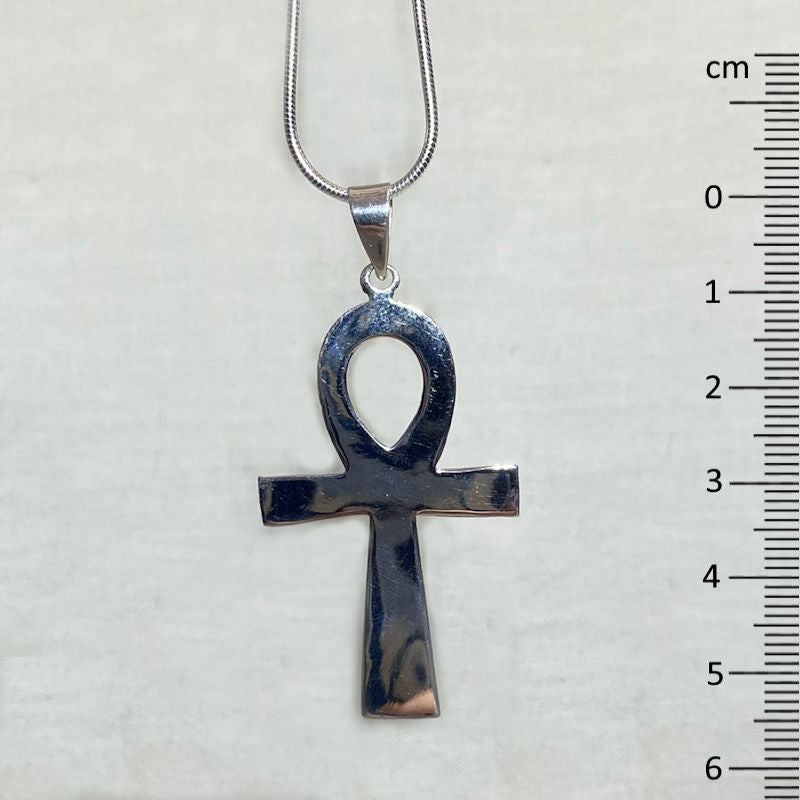 Sterling Silver Egyptian Ankh Pendant