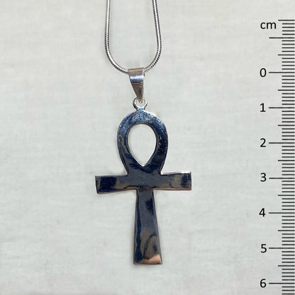 Sterling Silver Egyptian Ankh Pendant