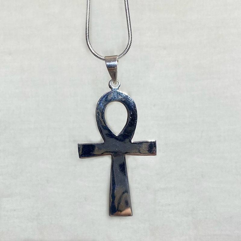 Sterling Silver Egyptian Ankh Pendant