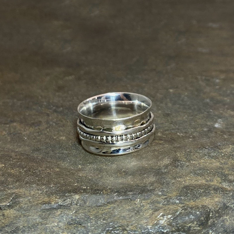 Sterling Silver Spinner Ring