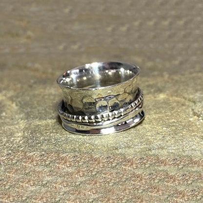 Sterling Silver Spinner Ring- Size 7