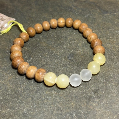 Sandalwood Mala Bead Bracelets