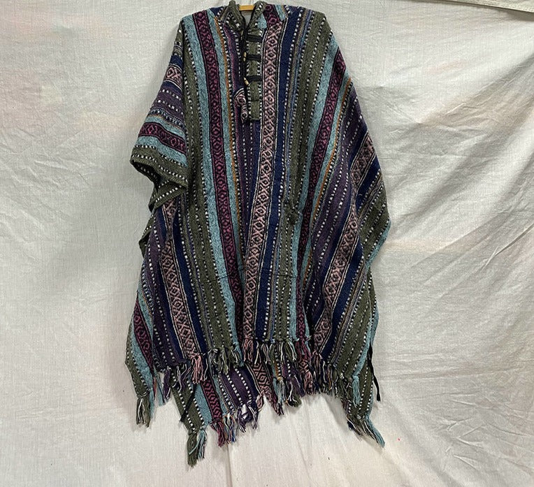 Gheri Cotton Poncho