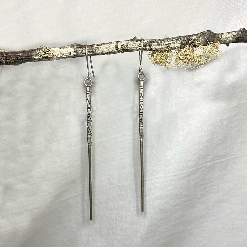 Hilltribe Silver Earrings